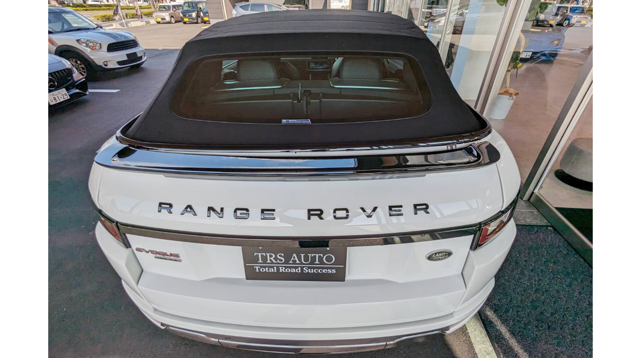 レンジローバー イボーグ コンバーチブル