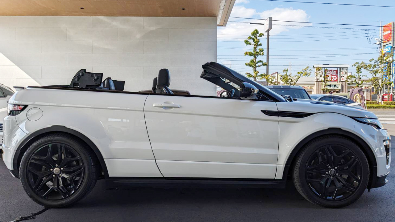 レンジローバー イボーグ コンバーチブル