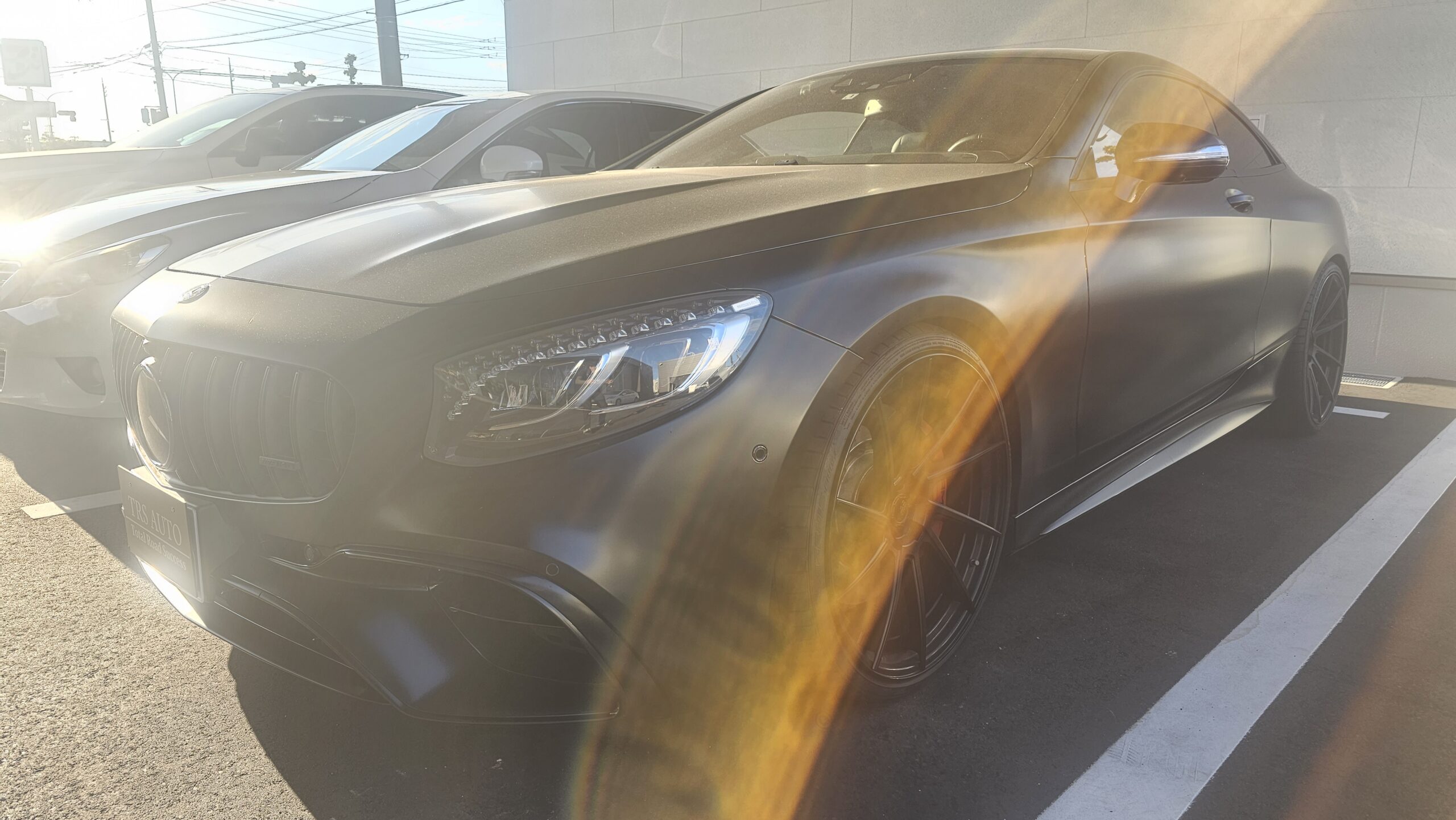 メルセデスベンツ AMG S63クーペ マットブラックcustom